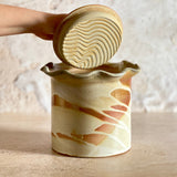 Woodfired Lidded Jar no. 3