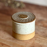 Flower Seal Butter Keeper no. 1