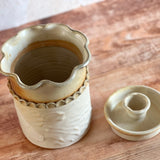 Woodfired Lidded Jar no. 4