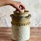 Woodfired Lidded Jar no. 4