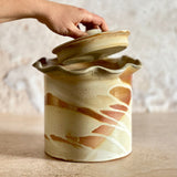 Woodfired Lidded Jar no. 3