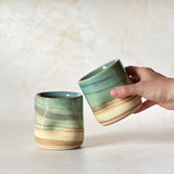 12 oz Thumb Cup - Blue