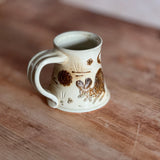 Woodland Wood Fired Mug - Mouse