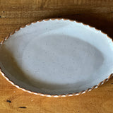 Oval Serving Platter - White