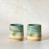 12 oz Thumb Cup - Blue