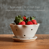 Ruffled Berry Bowl