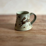 Woodland Wood Fired Mug - Hare