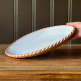 Oval Serving Platter - White