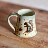 Woodland Wood Fired Mug - Squirrel