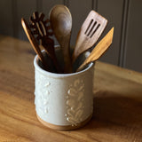 Folk Utensil Crock