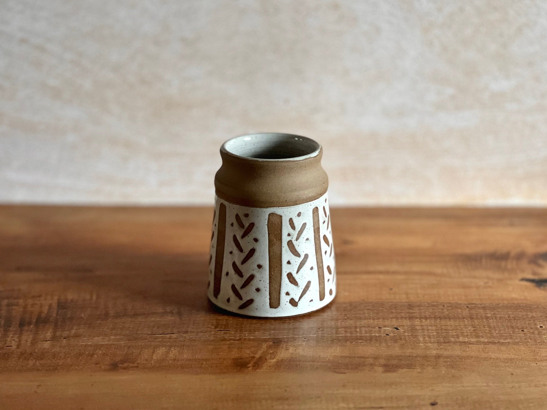 Hand Waxed Crock no. 1