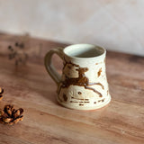 Woodland Wood Fired Mug - Stag