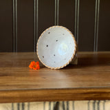 Rope Rim Berry Bowl - White
