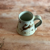 Woodland Wood Fired Mug - Hare