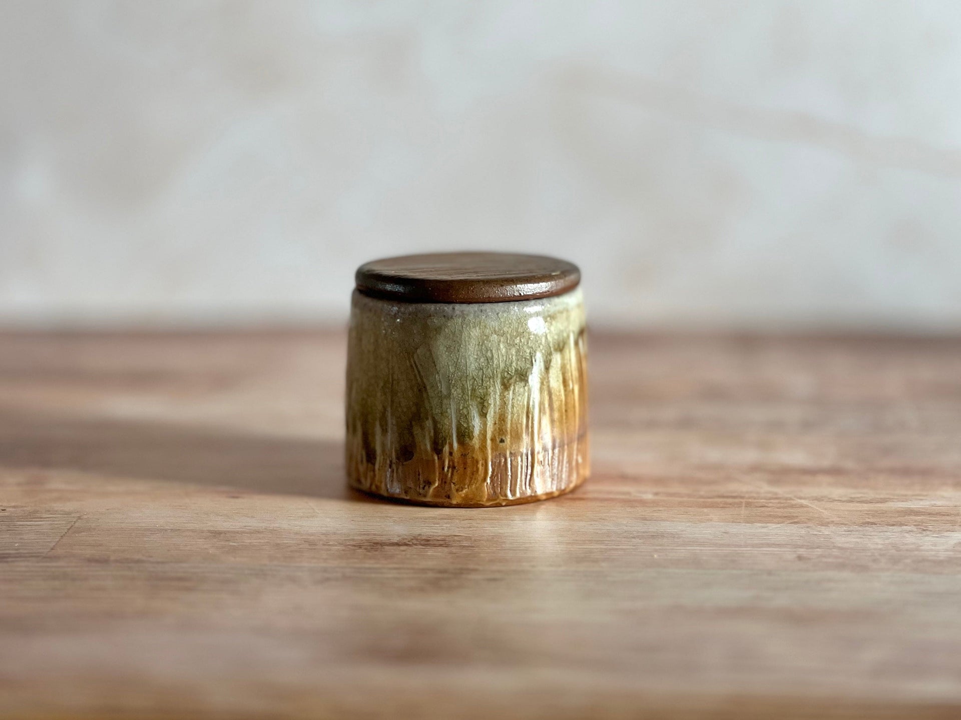 Honey Pot Butter Keeper - Wood Fired
