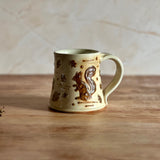 Woodland Wood Fired Mug - Squirrel