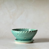 Rope Rim Berry Bowl - Blue
