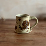 Woodland Wood Fired Mug - Snail