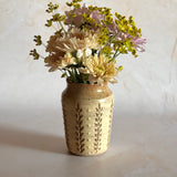 Carved & Brushed Vase